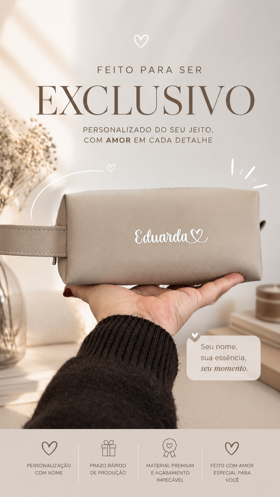 Peças personalizadas Pérola Atelier